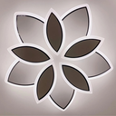 Lustra LED Flower Concept 1, cu telecomanda, 90W, alb, cu trei tipuri de lumina, intensitate reglabila