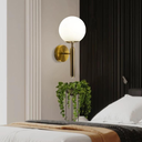 Aplica de perete Goldie Vibe, stil minimalist, E27, max60W, auriu