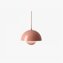 Lustra pe cablu Creative Pendant, stil minimalist, roz, E27, max 60W
