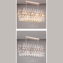 Candelabru Crystal Brilliance, iluminat modern, E14, 800x300,auriu