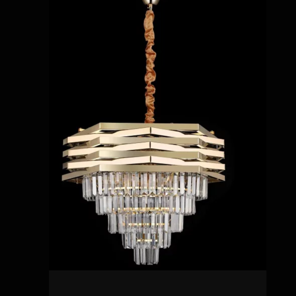 Candelabru Majestic Light 600, iluminat modern, E14, auriu