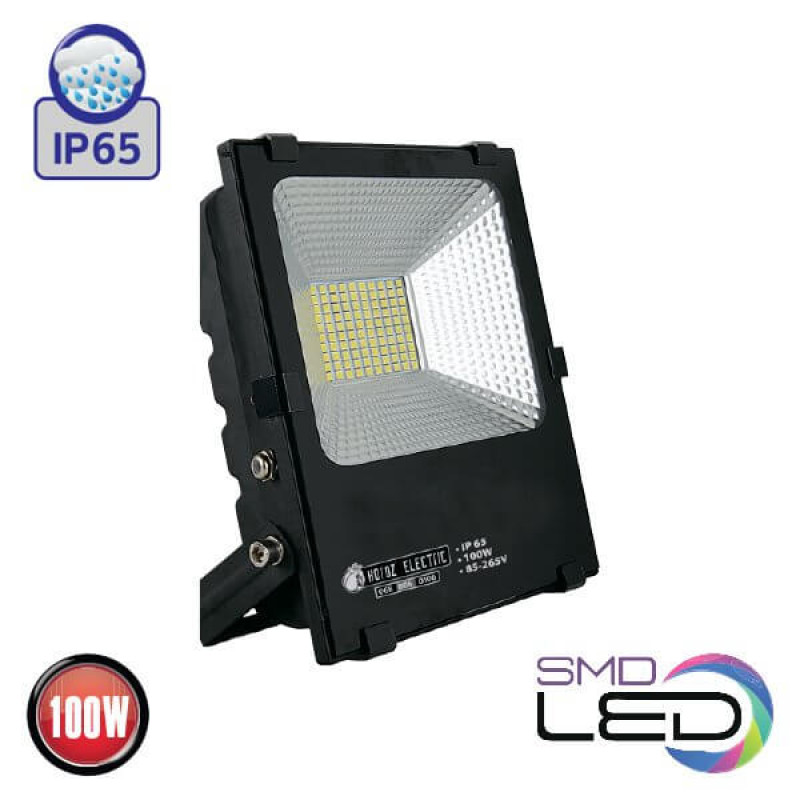 Proiector LED,  100W Negru 2700K 85-265V