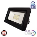 Proiector LED,  30W Negru 6400K 175-250V
