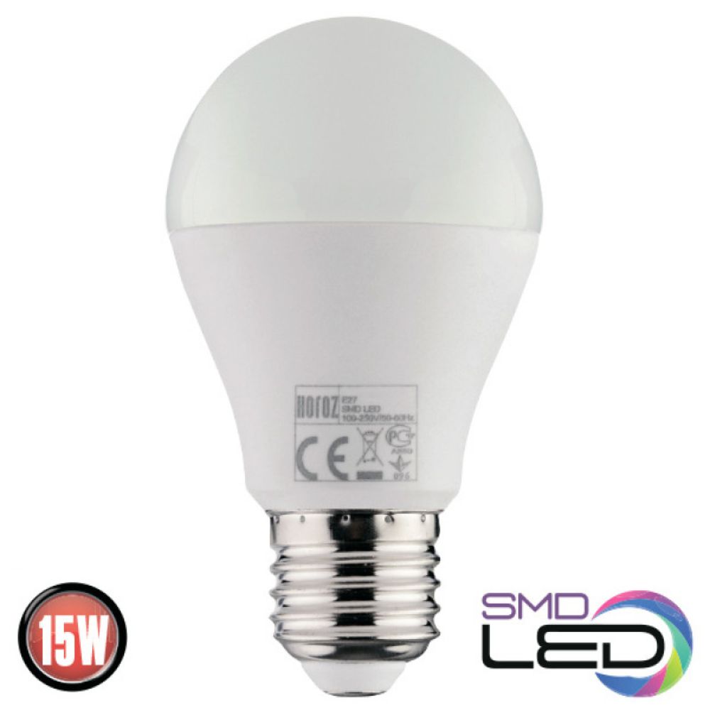 Bec LED 15W 6400K E27 175-250V Premium
