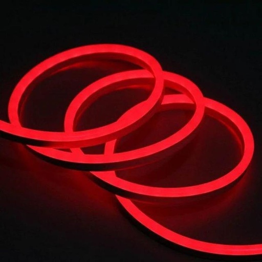 [081-010-0003-RD] Furtun Led Luminos Neon Flex Slim 1M, Lumina Rosie, IP65